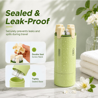 4-in-1 Travel Essentials Dispenser