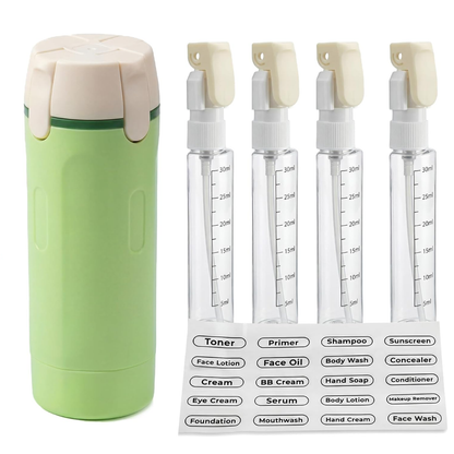 4-in-1 Travel Essentials Dispenser